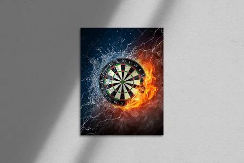 Dartboard - Mistrzowska gra w kolorach nocy
