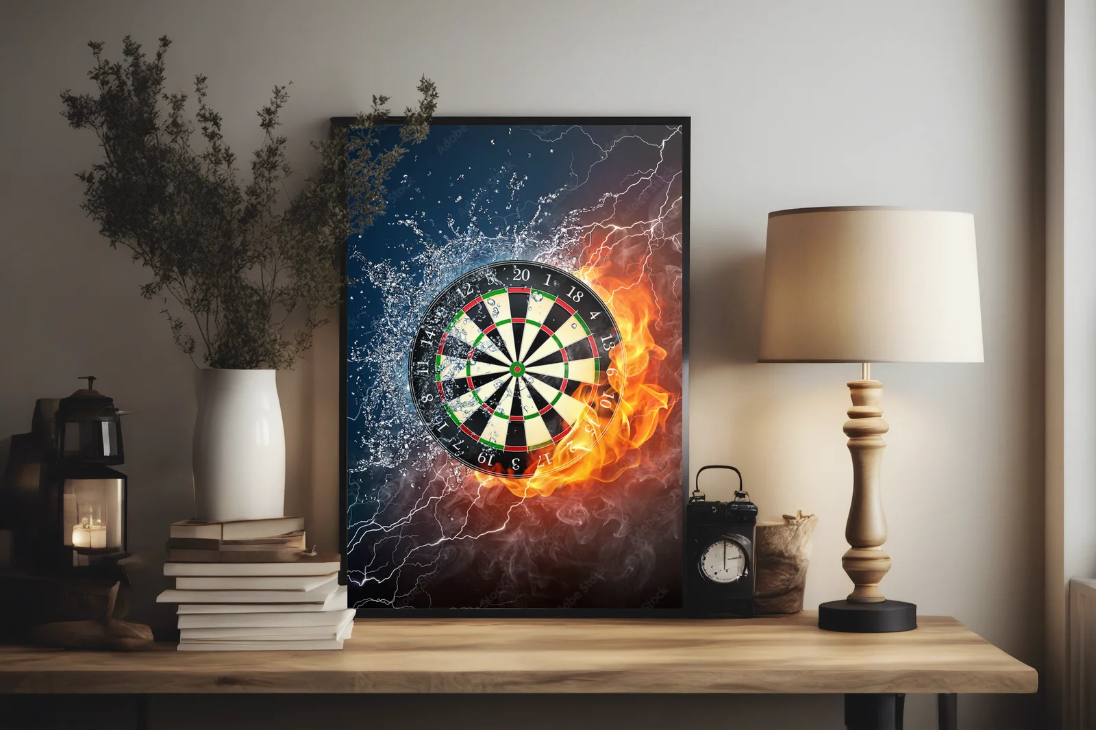 Dartboard - Mistrzowska gra w kolorach nocy