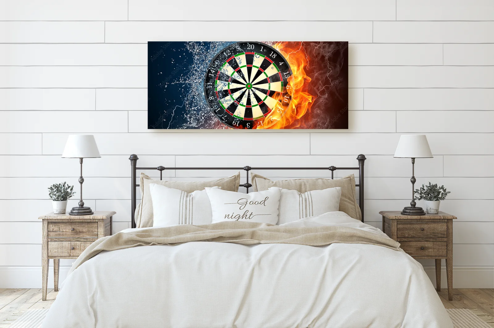 Dartboard - Mistrzowska gra w kolorach nocy
