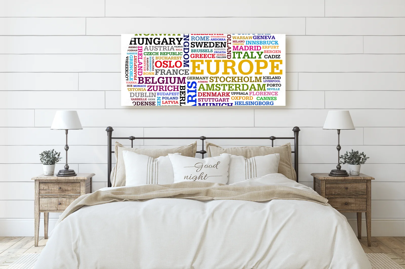 Wizjonerska mapa Europejskich miejscowości
