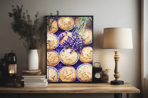 Muffinki lawendowe – słodycz natury w każdej chwili