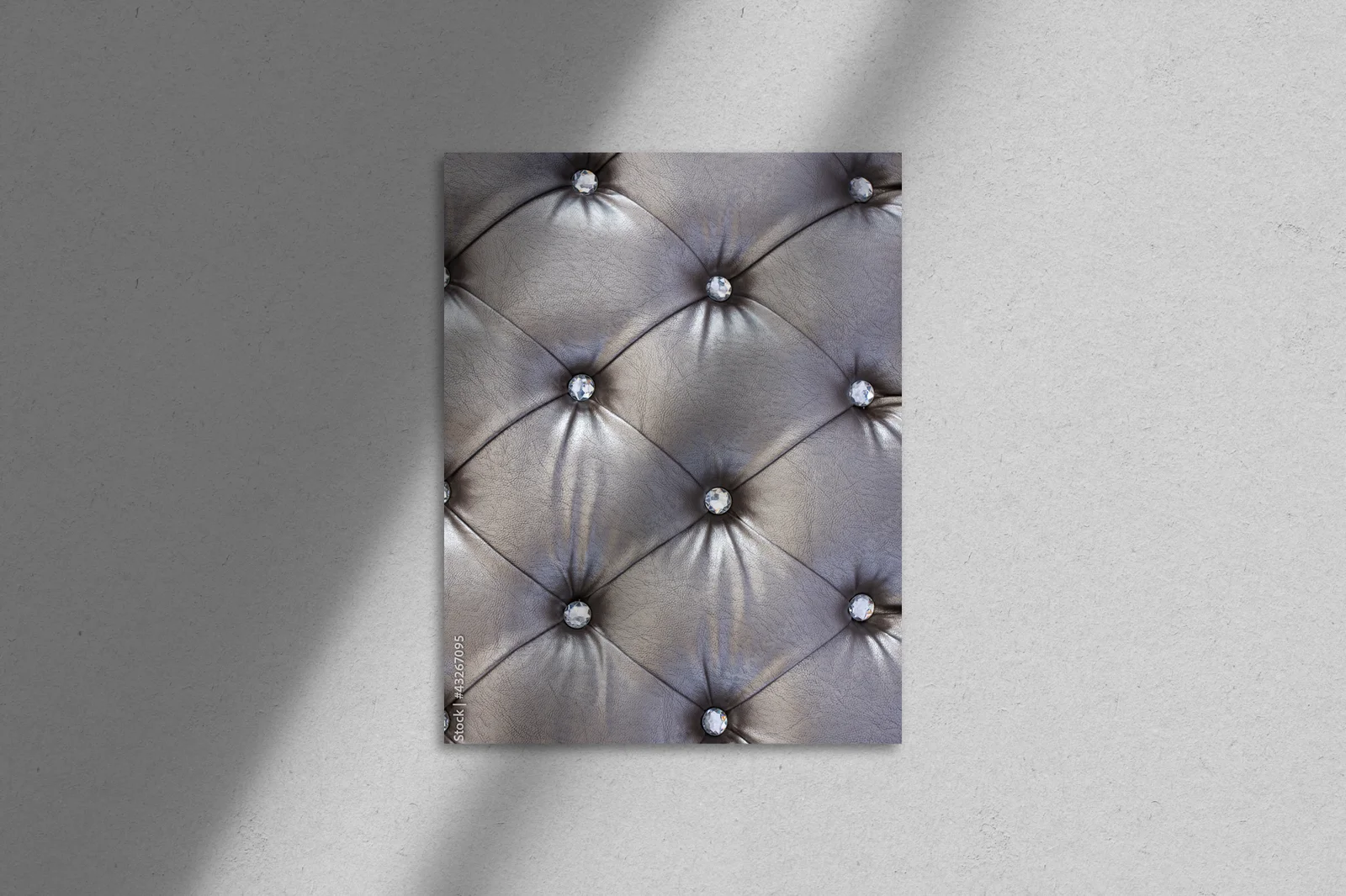 Elegancka struktura w odcieniach srebra