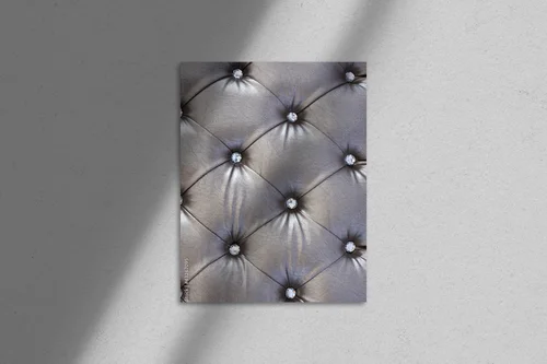 Elegancka struktura w odcieniach srebra