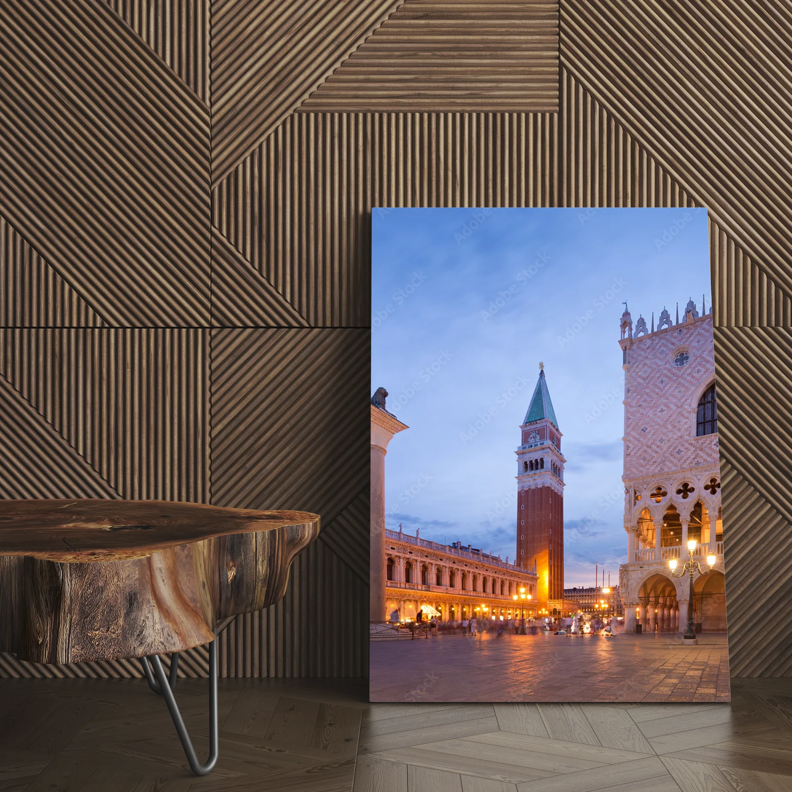 Magia wieczoru na Piazza San Marco