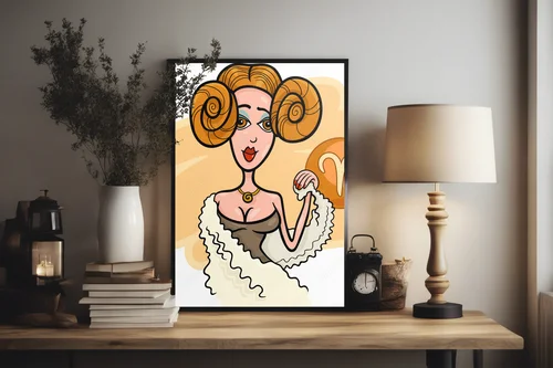 Zodiakalna pani Baran w bajkowej aurze