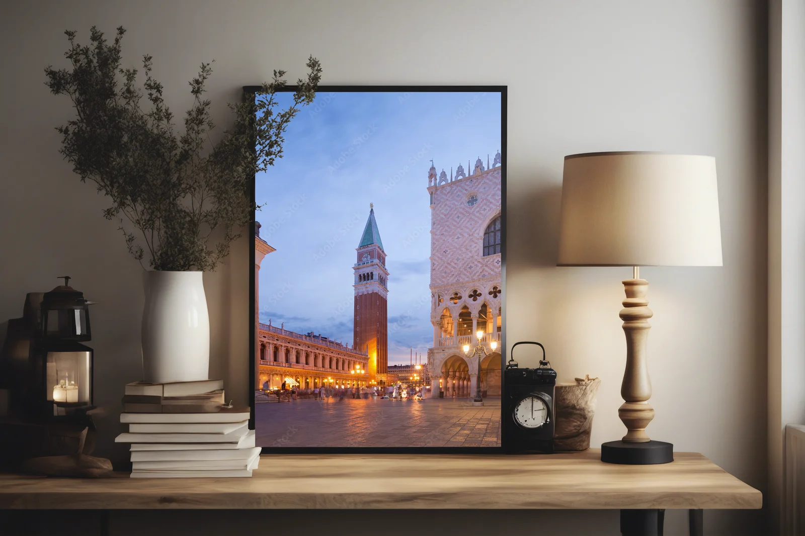 Magia wieczoru na Piazza San Marco