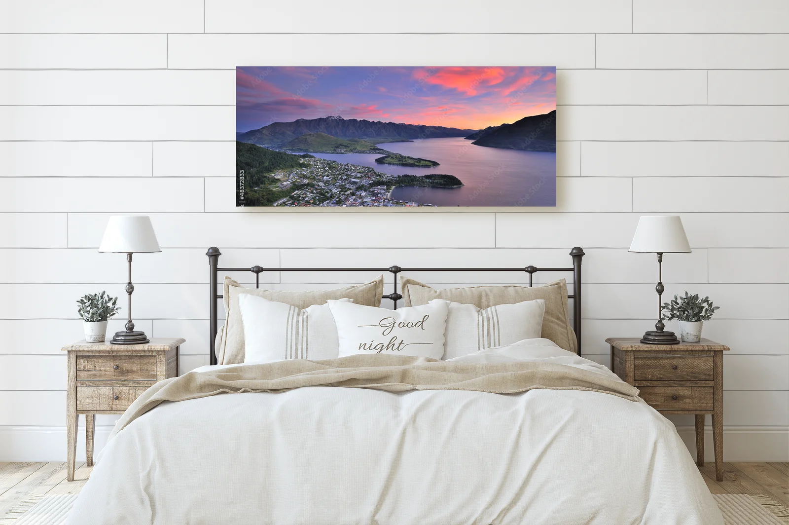 Zachwycające widoki Queenstown o zmierzchu