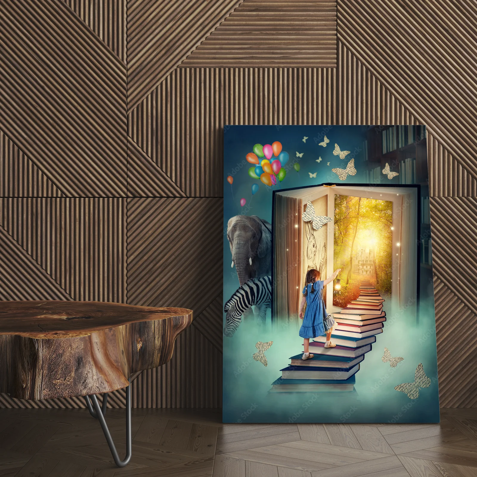 Misterne schody dzieciństwa w magicznych odcieniach