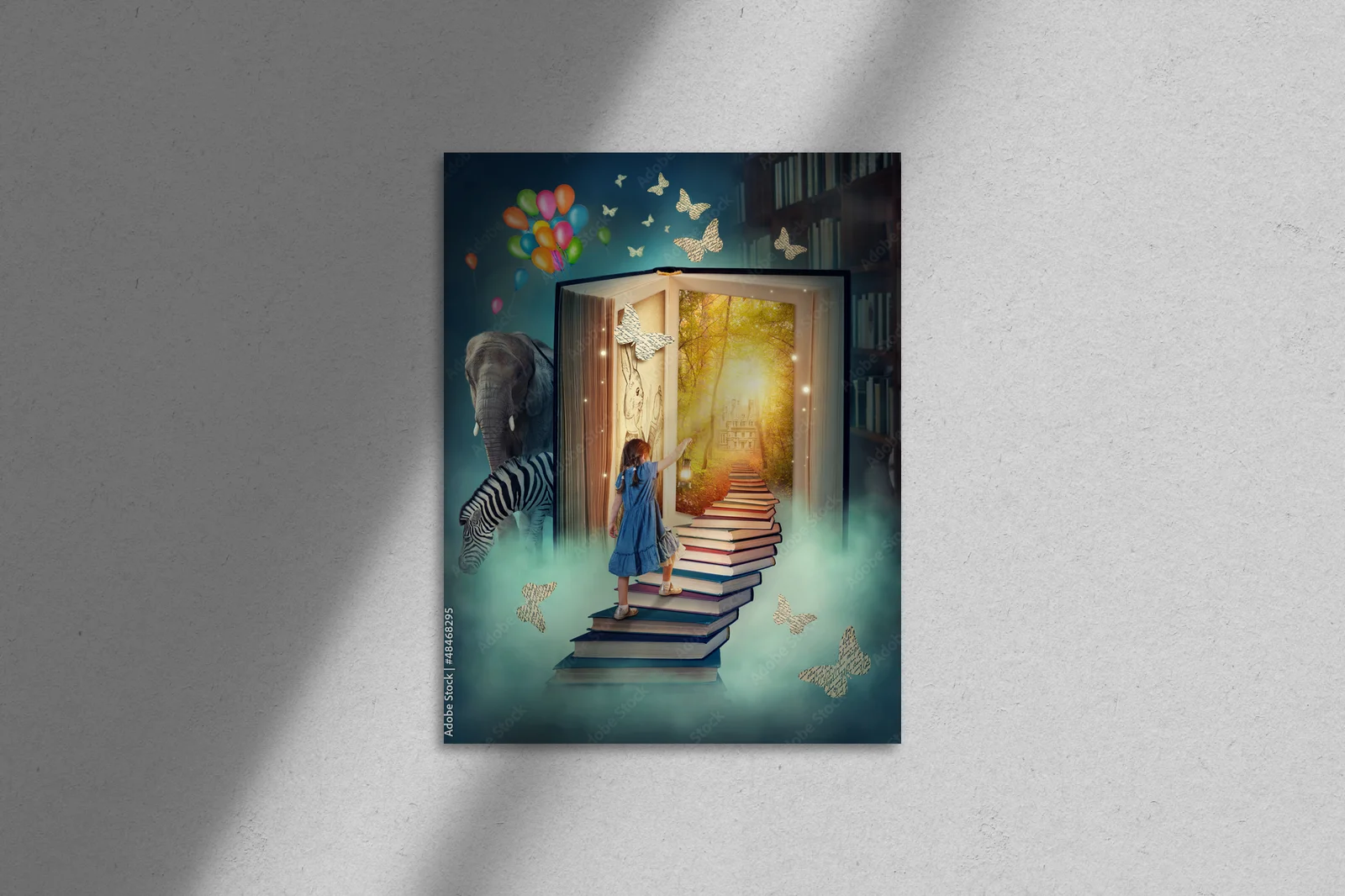 Misterne schody dzieciństwa w magicznych odcieniach