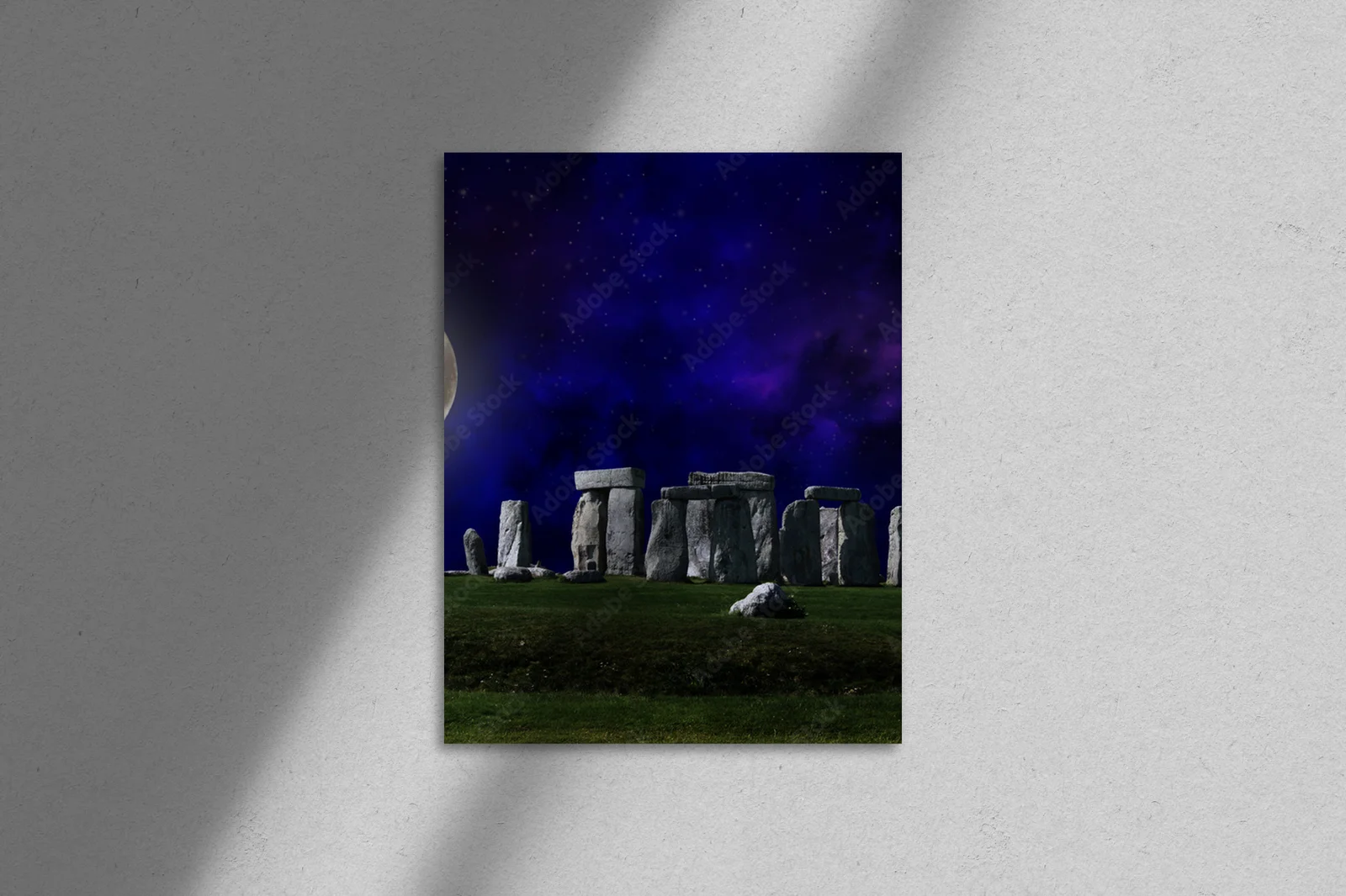 Misterne Stonehenge pod tajemniczym blaskiem pełni