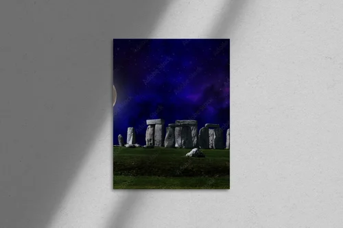 Misterne Stonehenge pod tajemniczym blaskiem pełni