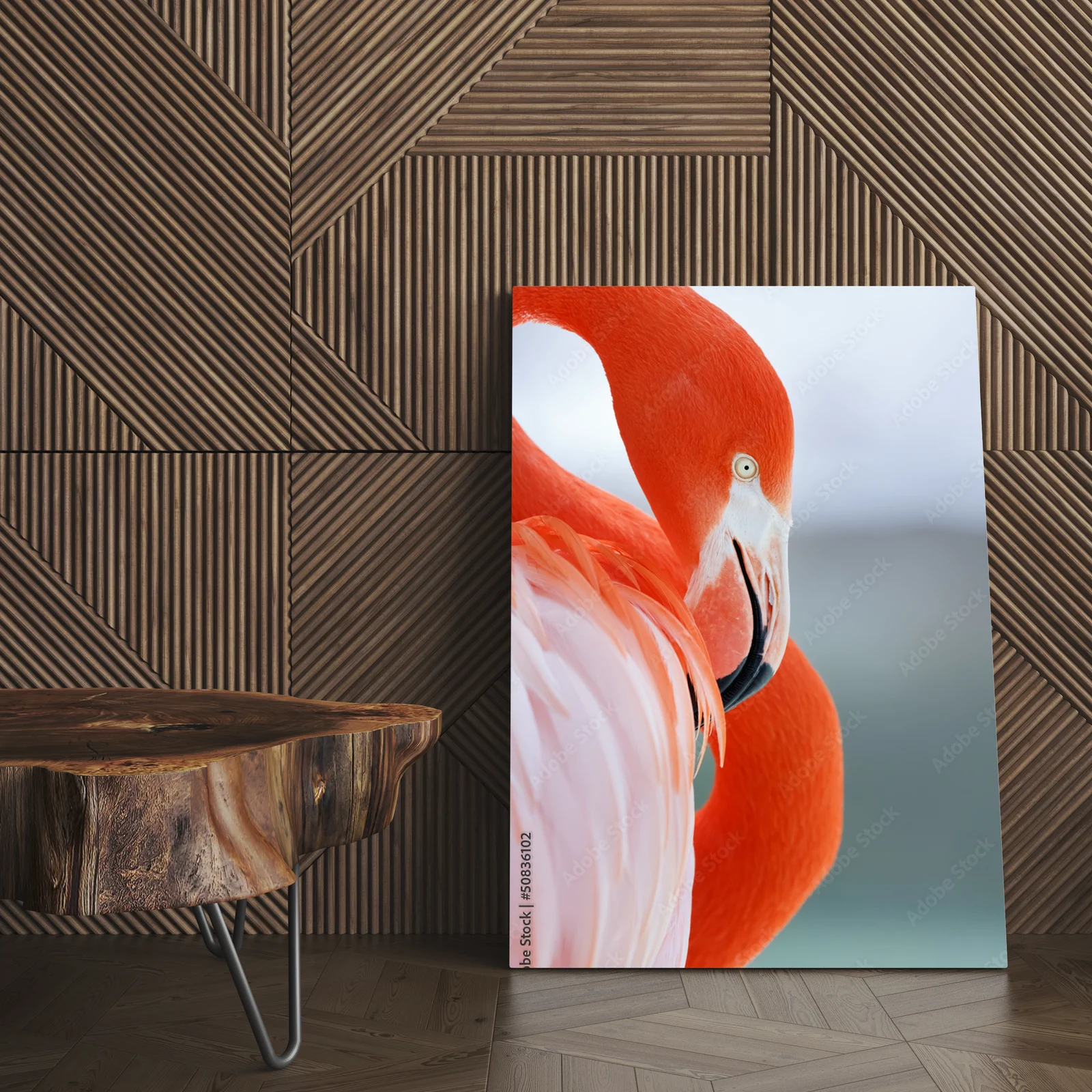 Eksplozja barw: Flamingo w pastelowym raju