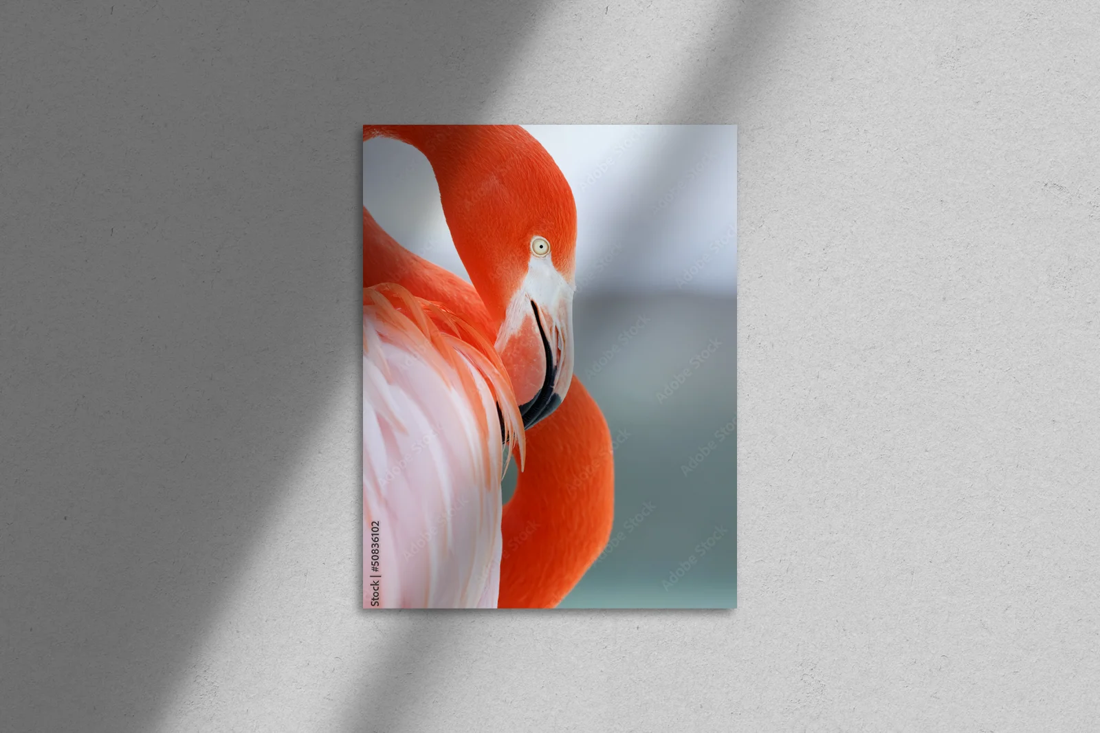 Eksplozja barw: Flamingo w pastelowym raju