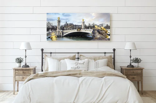 Urok Pont Alexandre III w delikatnych odcieniach