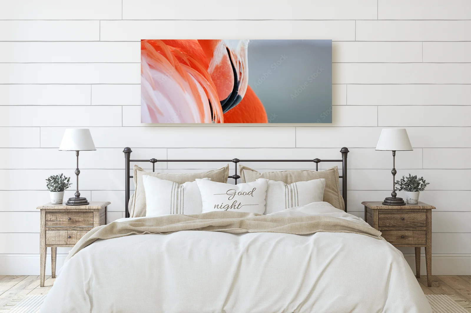 Eksplozja barw: Flamingo w pastelowym raju