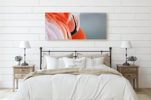 Eksplozja barw: Flamingo w pastelowym raju