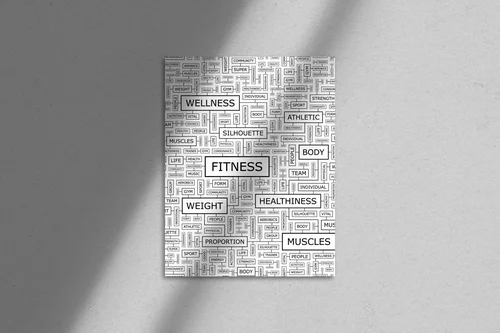 Fitness w monochromatycznej harmonii