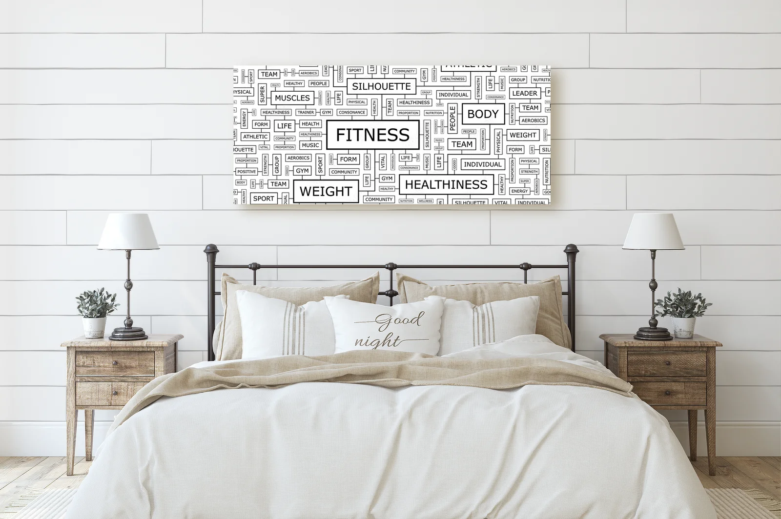 Fitness w monochromatycznej harmonii