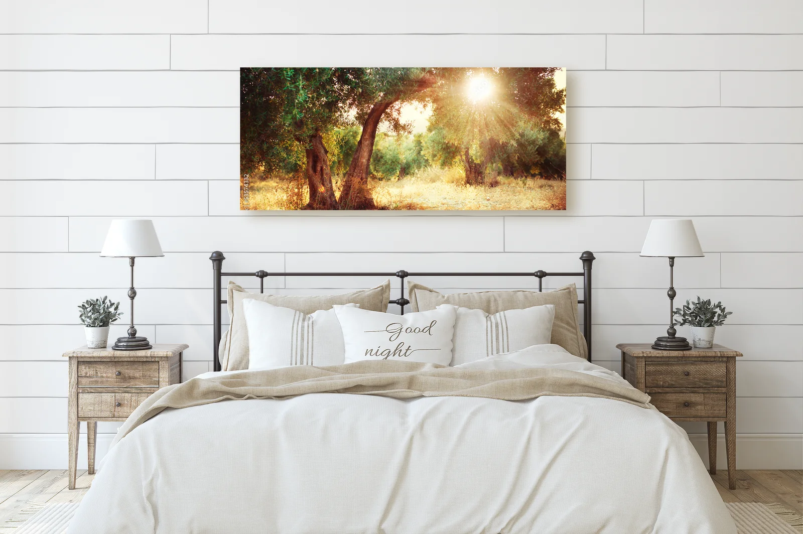 Olive Trees - Naturalna Elegancja w Pastelowych Tonach