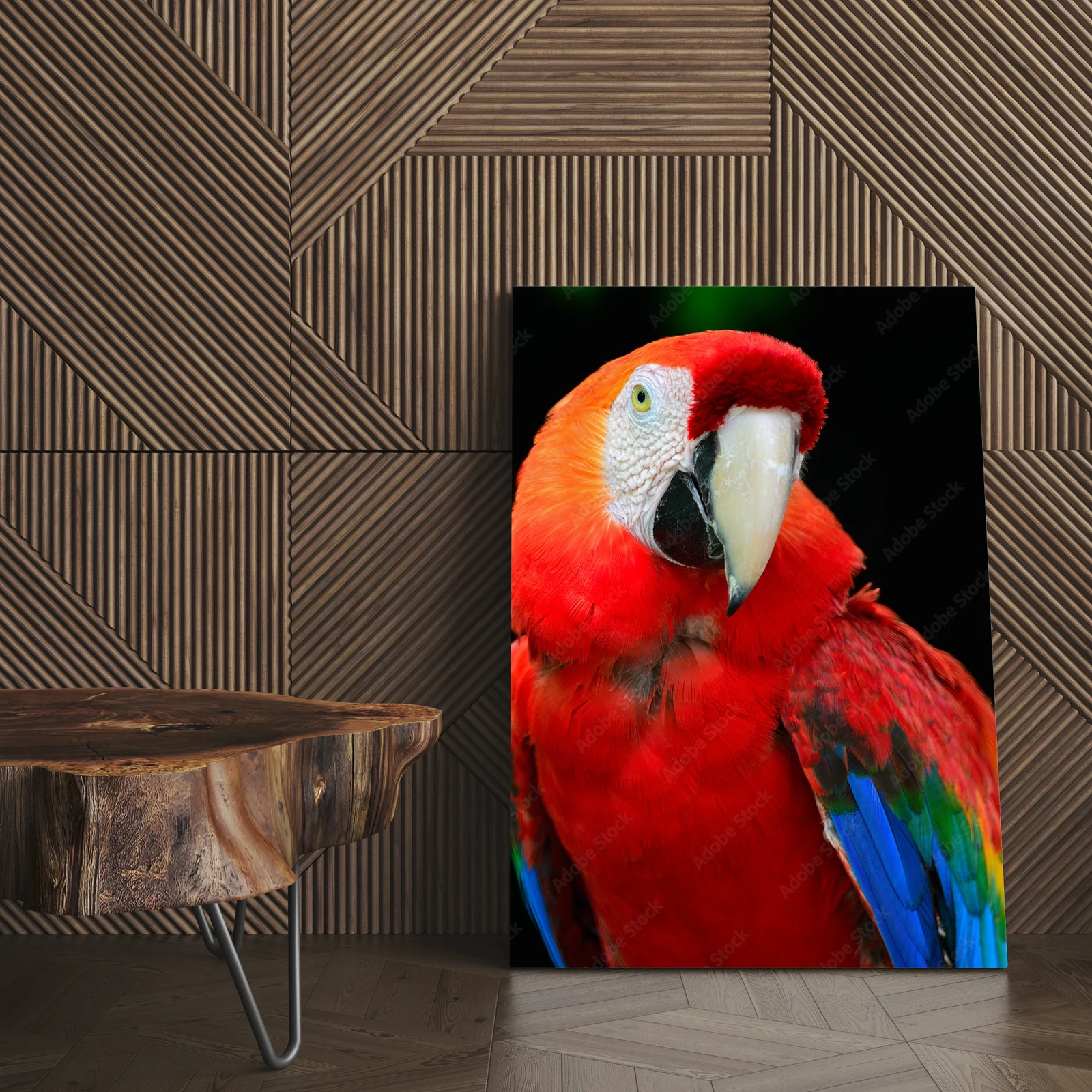 Scarlet Macaw: Kolory tropikalnej dzikości