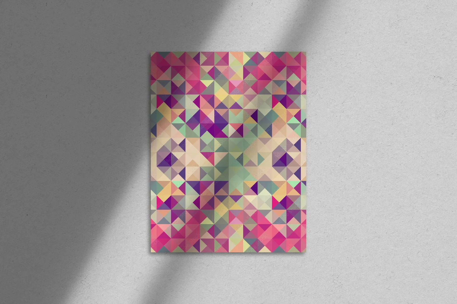 Vintage hipsterska geometria w odcieniach szarości