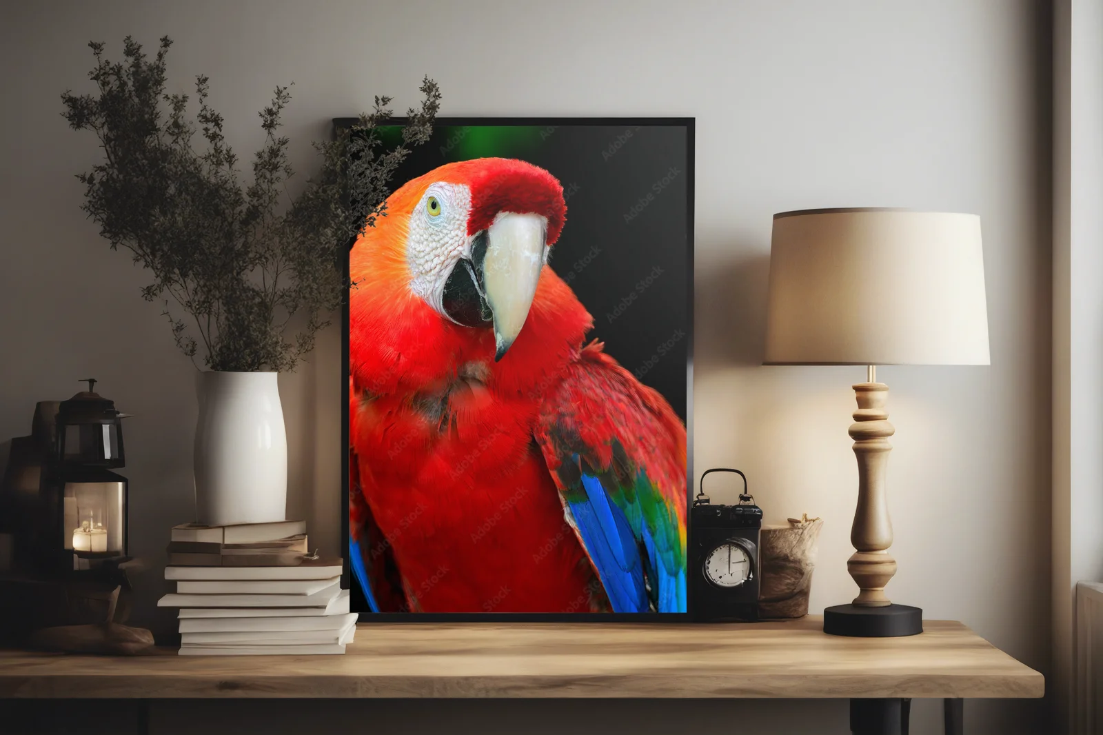 Scarlet Macaw: Kolory tropikalnej dzikości