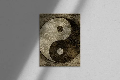 Harmonia żywiołów: symbol yin-yang w sztuce