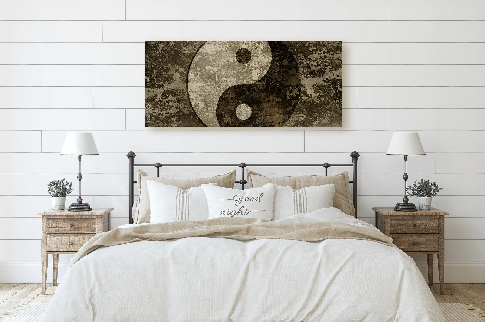 Harmonia żywiołów: symbol yin-yang w sztuce