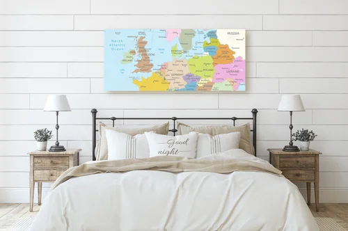 Europejska mozaika w pastelowych odcieniach
