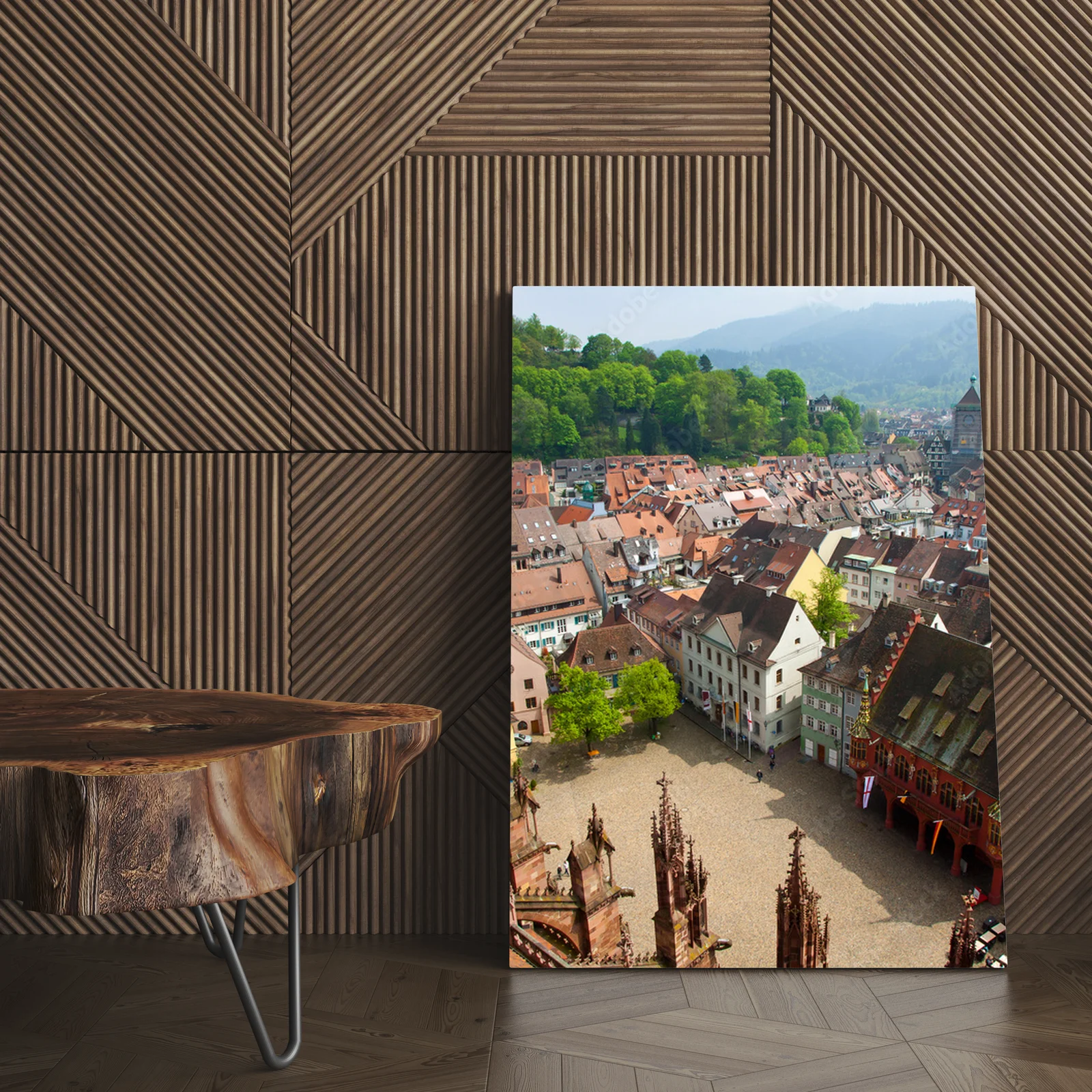 Urokliwe budowle Freiburg w harmonijnych barwach