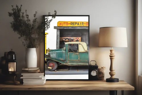 Czarujące Retro Autka w Aksamitnej Biel