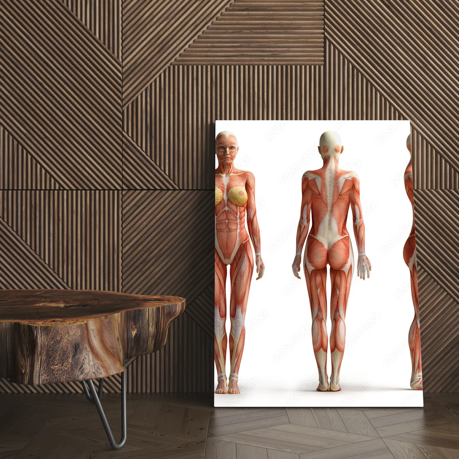 Wyjątkowa kompozycja kobiecej anatomii w bieli