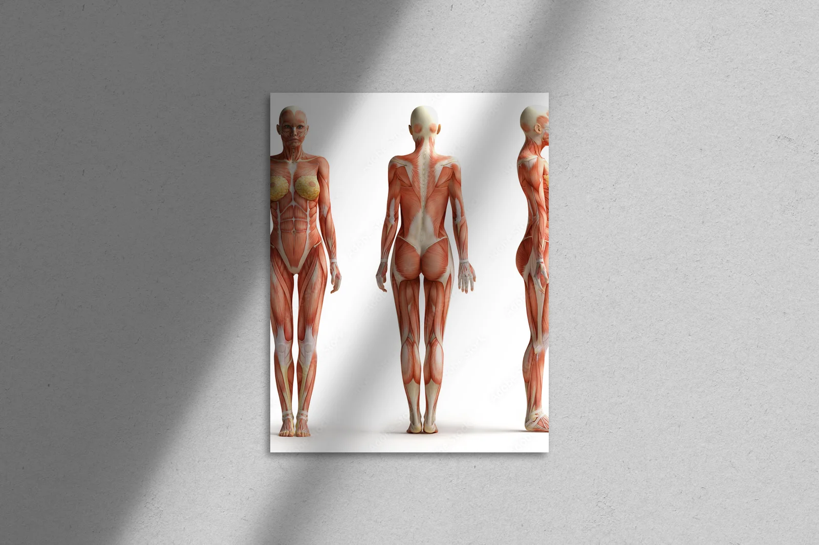 Wyjątkowa kompozycja kobiecej anatomii w bieli