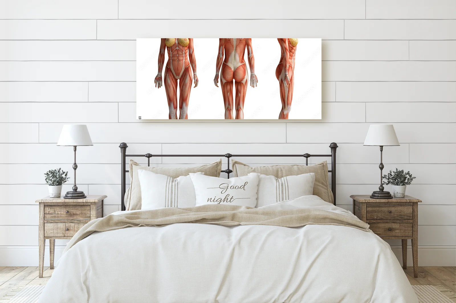 Wyjątkowa kompozycja kobiecej anatomii w bieli
