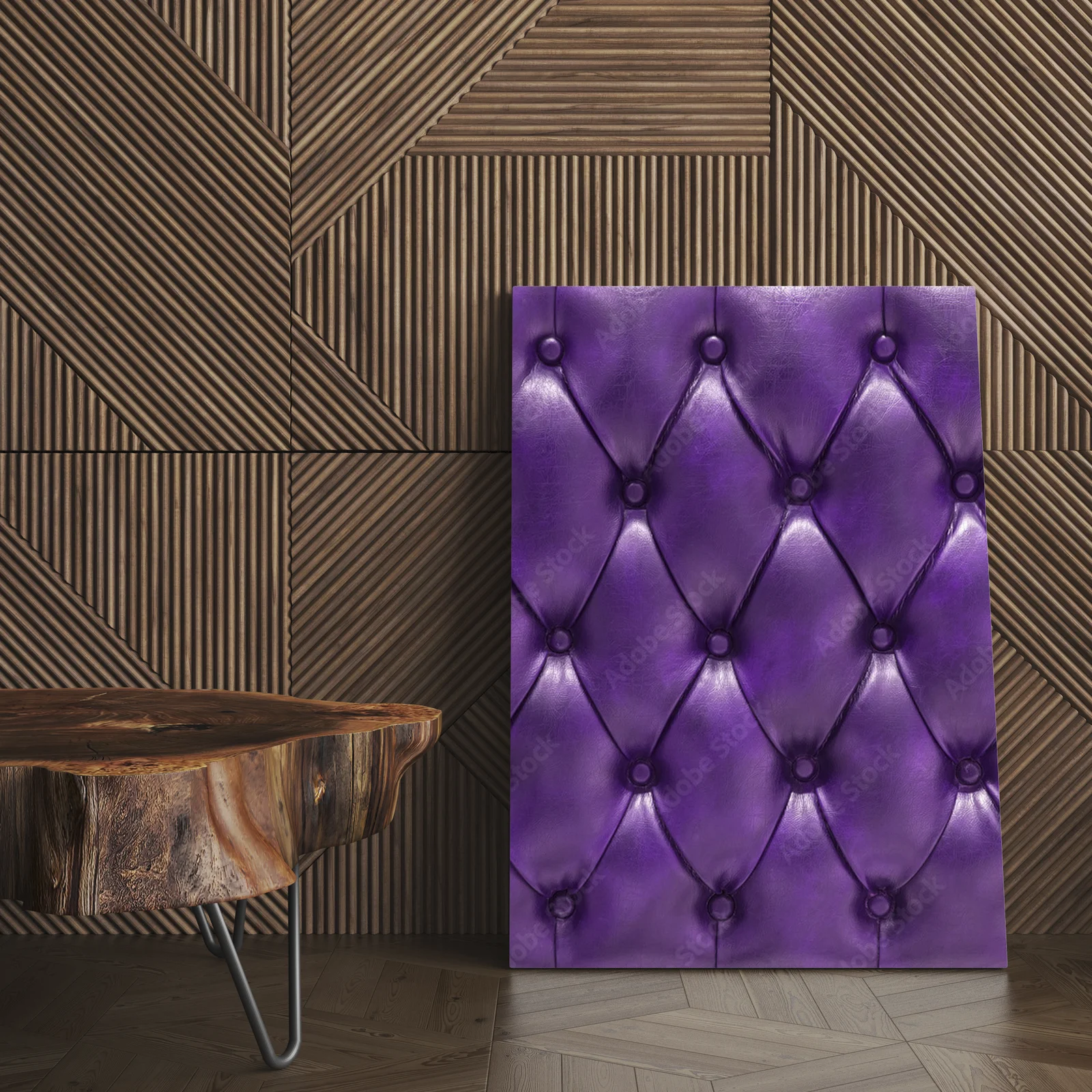 Elegancka purpura w vintage’owym stylu