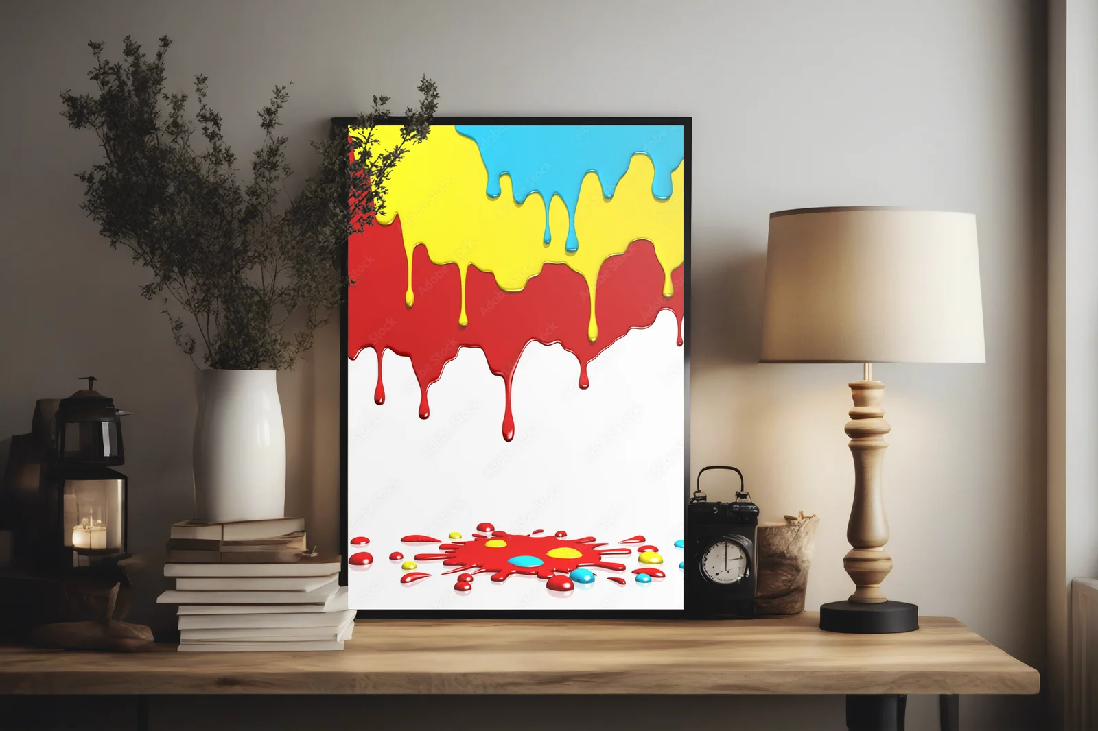 Kreatywna paleta barw w żywych odcieniach