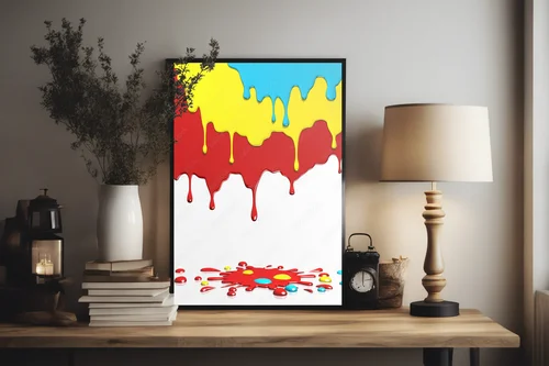 Kreatywna paleta barw w żywych odcieniach
