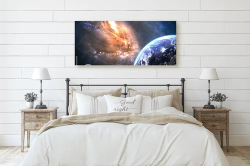 Kosmiczna podróż w odcieniach nocnej harmonii