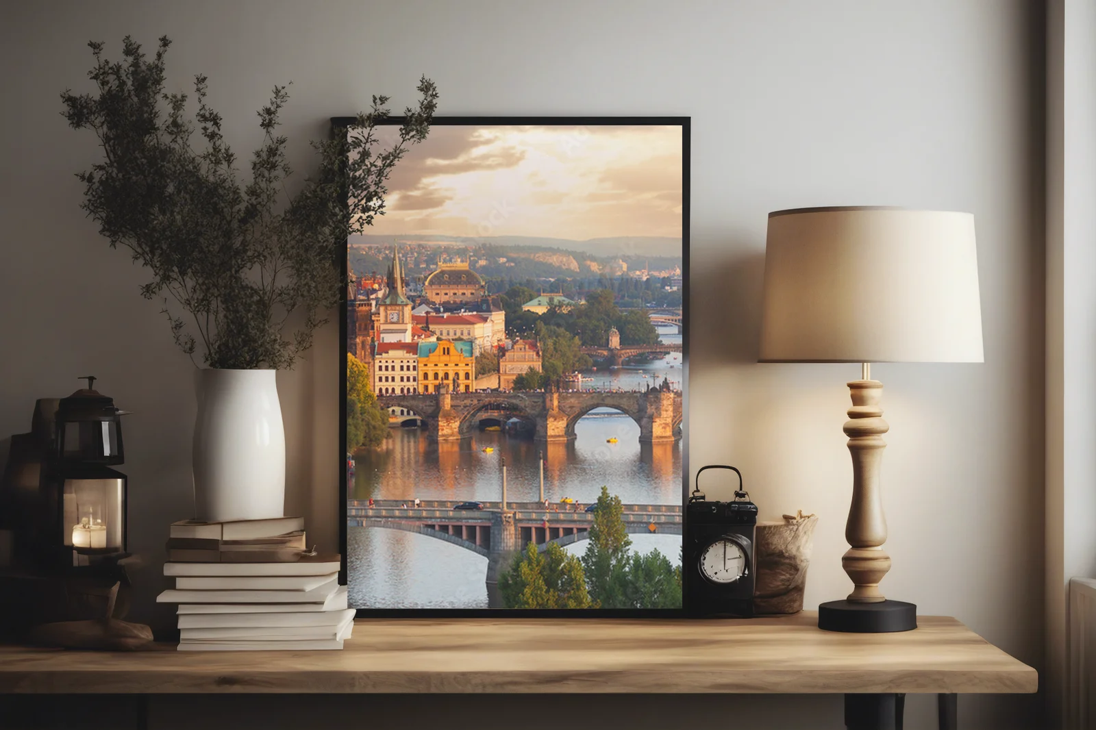 Praga: Urok Vltawy i Mostów w Duskowej Scenerii