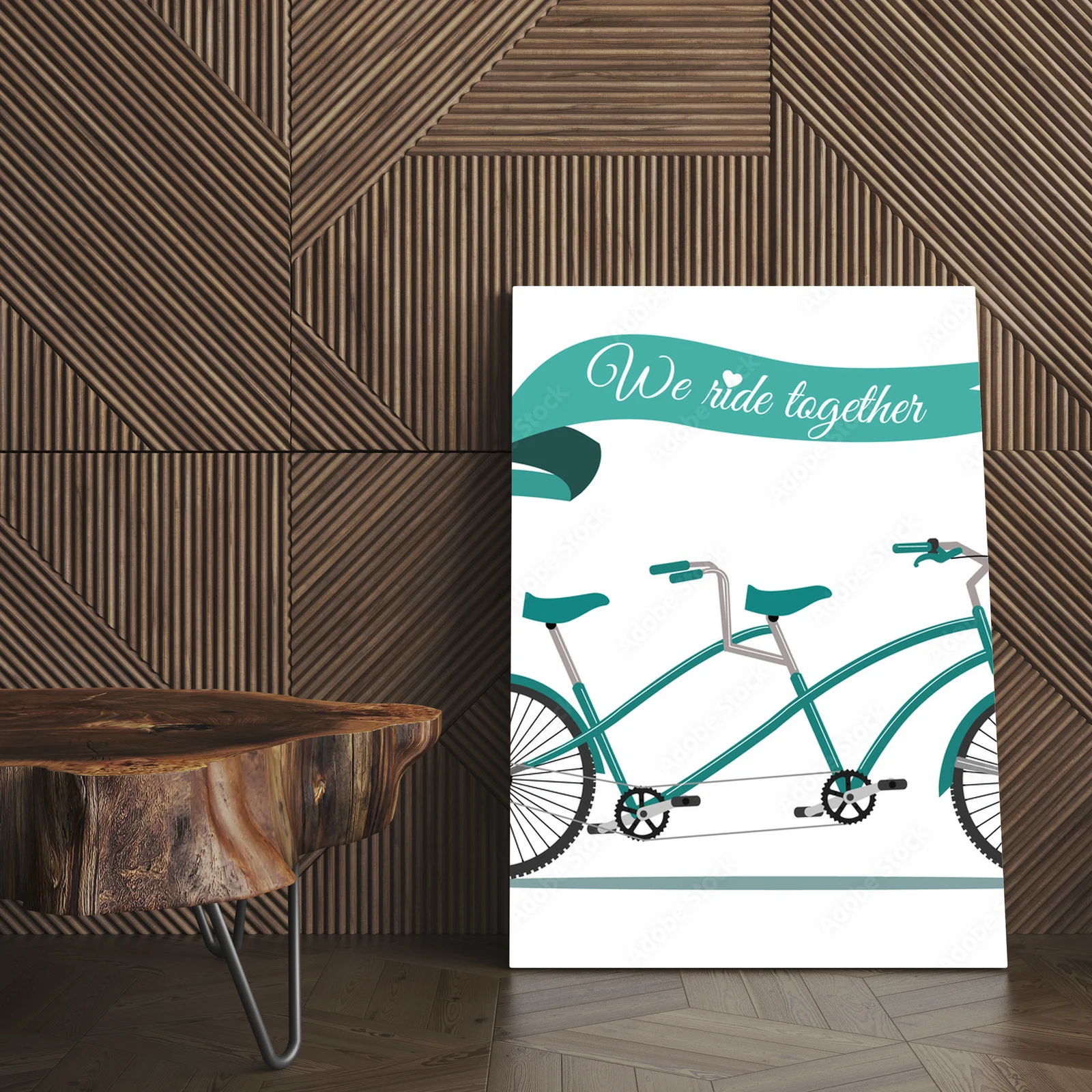 Miłość w podróży: klasyczny tandem rowerowy