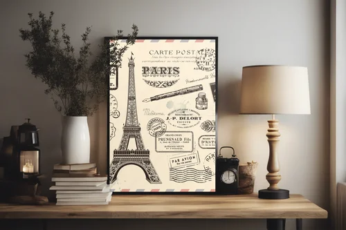Paris skóry sentymentów w pastelowych odcieniach