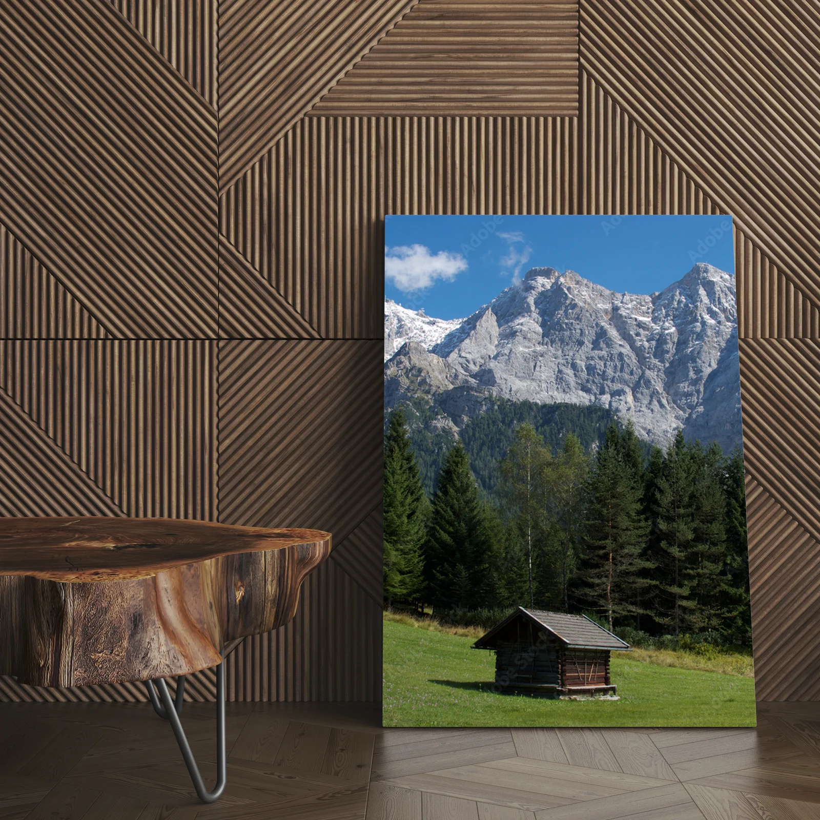 Zugspitzmassiv: Alpejskie niebo w błękicie