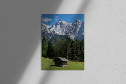 Zugspitzmassiv: Alpejskie niebo w błękicie