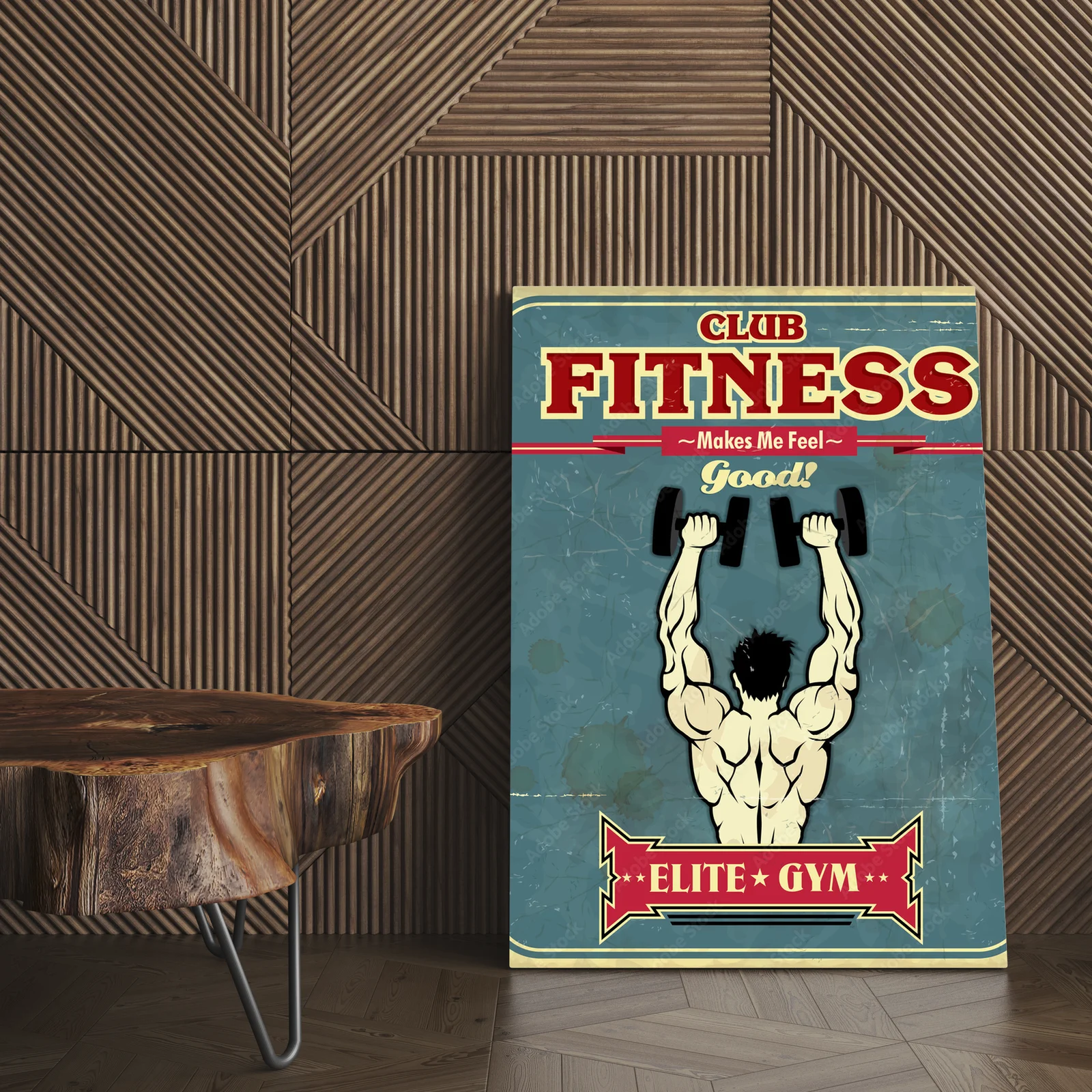 Vintage Fitness Gym – Projekt dla pasjonatów sportu
