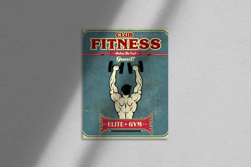 Vintage Fitness Gym – Projekt dla pasjonatów sportu