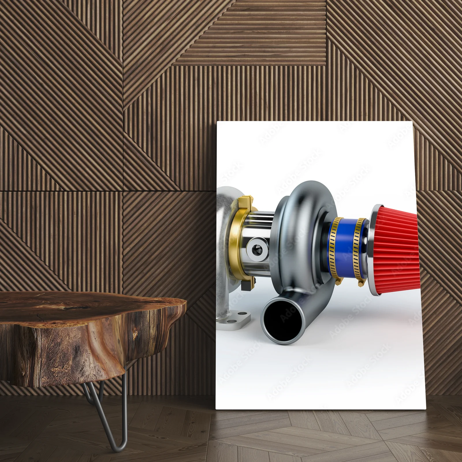Mocna energia w bieli - turbocharger w akcji