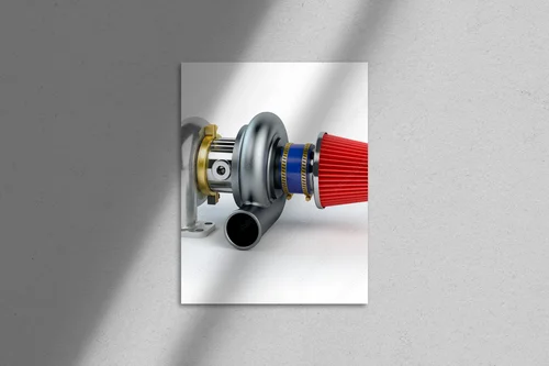 Mocna energia w bieli - turbocharger w akcji