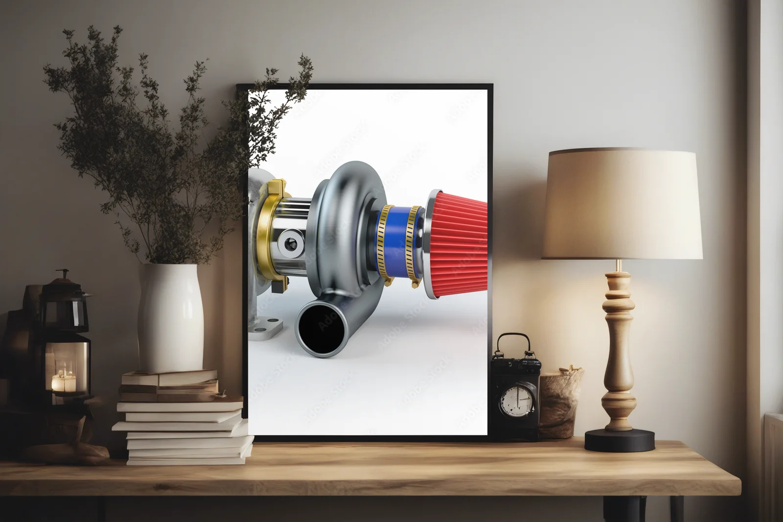 Mocna energia w bieli - turbocharger w akcji