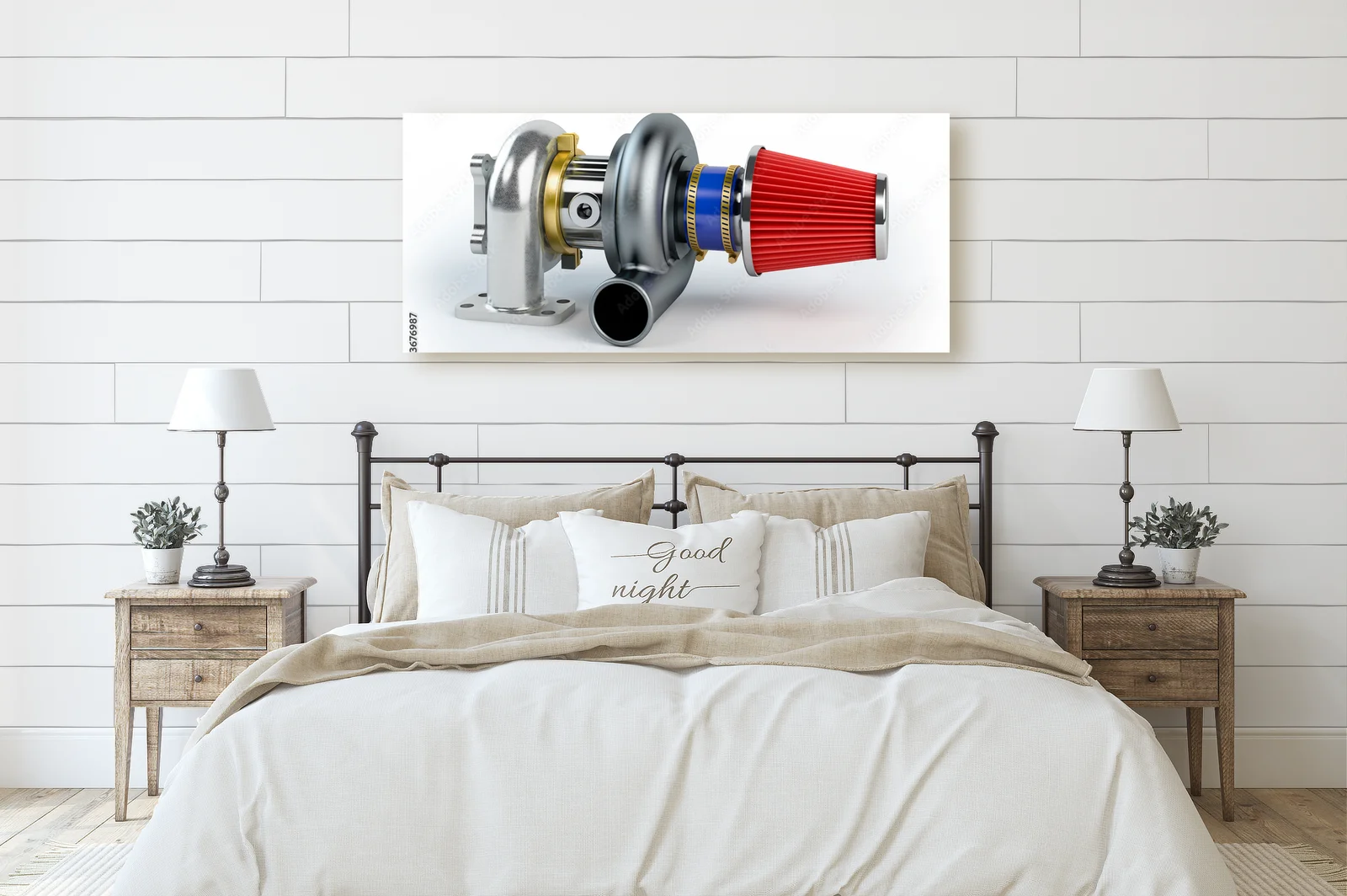 Mocna energia w bieli - turbocharger w akcji