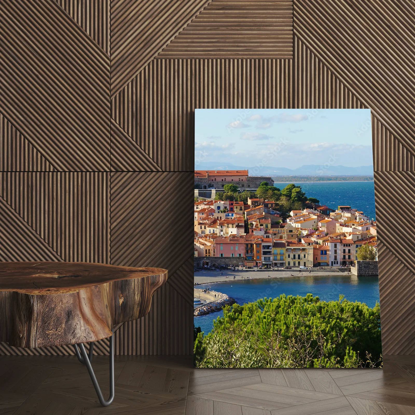 Urokliwe miasteczko Collioure nad Morzem Śródziemnym
